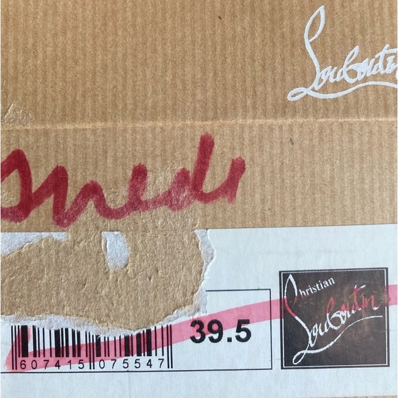 NEW Christian Louboutin Red Sueded Pumps Size 39.5 - Picture 11 of 13